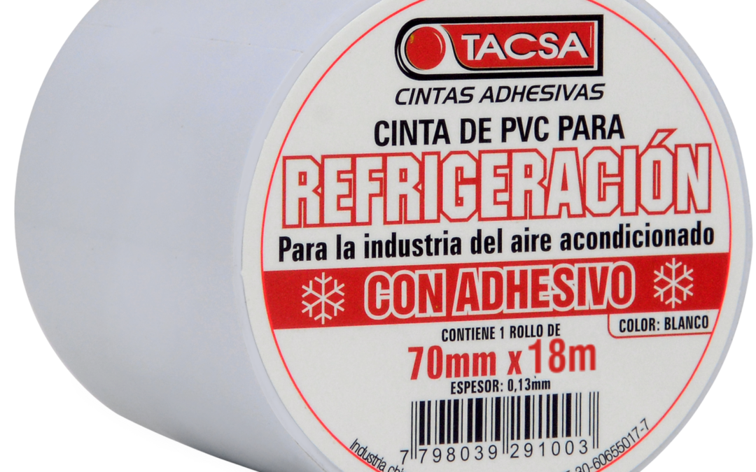 CINTA PARA REFRIGERACIÓN CON ADHESIVO