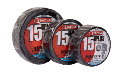CINTA AISLADORA DE PVC 15 PLUS