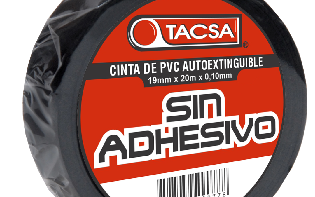 CINTA DE PVC SIN ADHESIVO