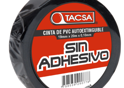 CINTA DE PVC SIN ADHESIVO